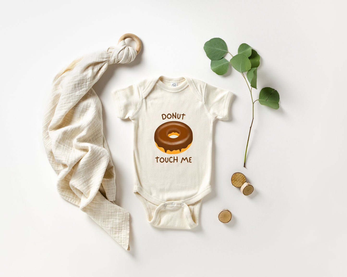Donut Touch Me Baby Bodysuit
