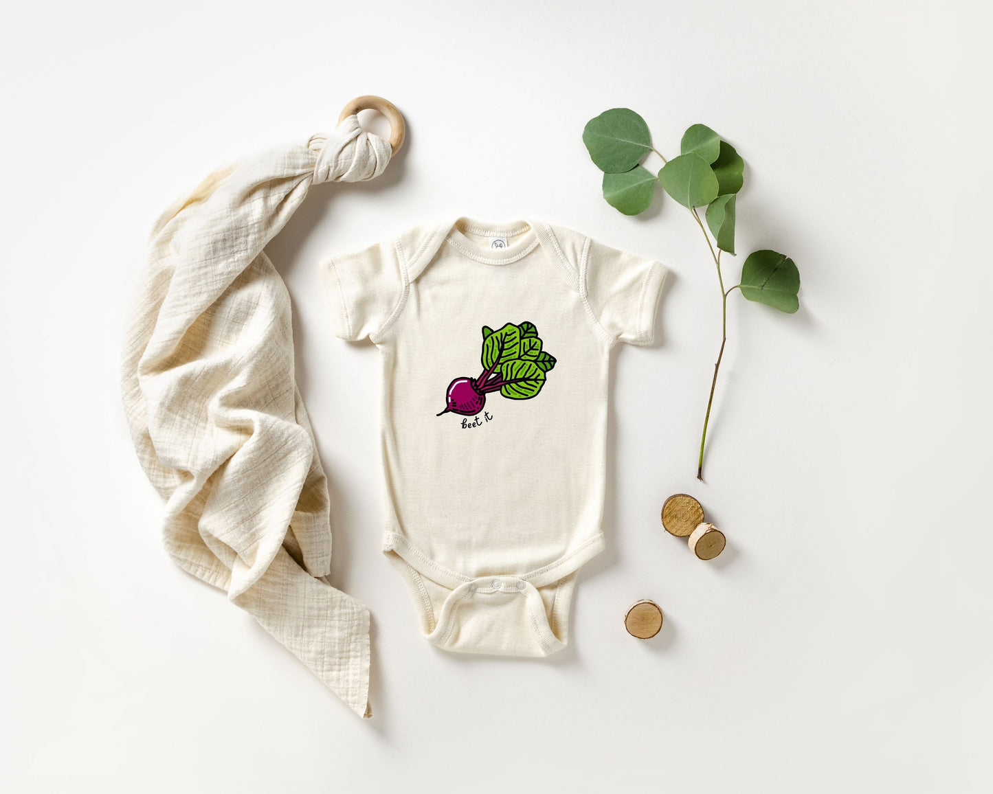 Beet It Baby Bodysuit