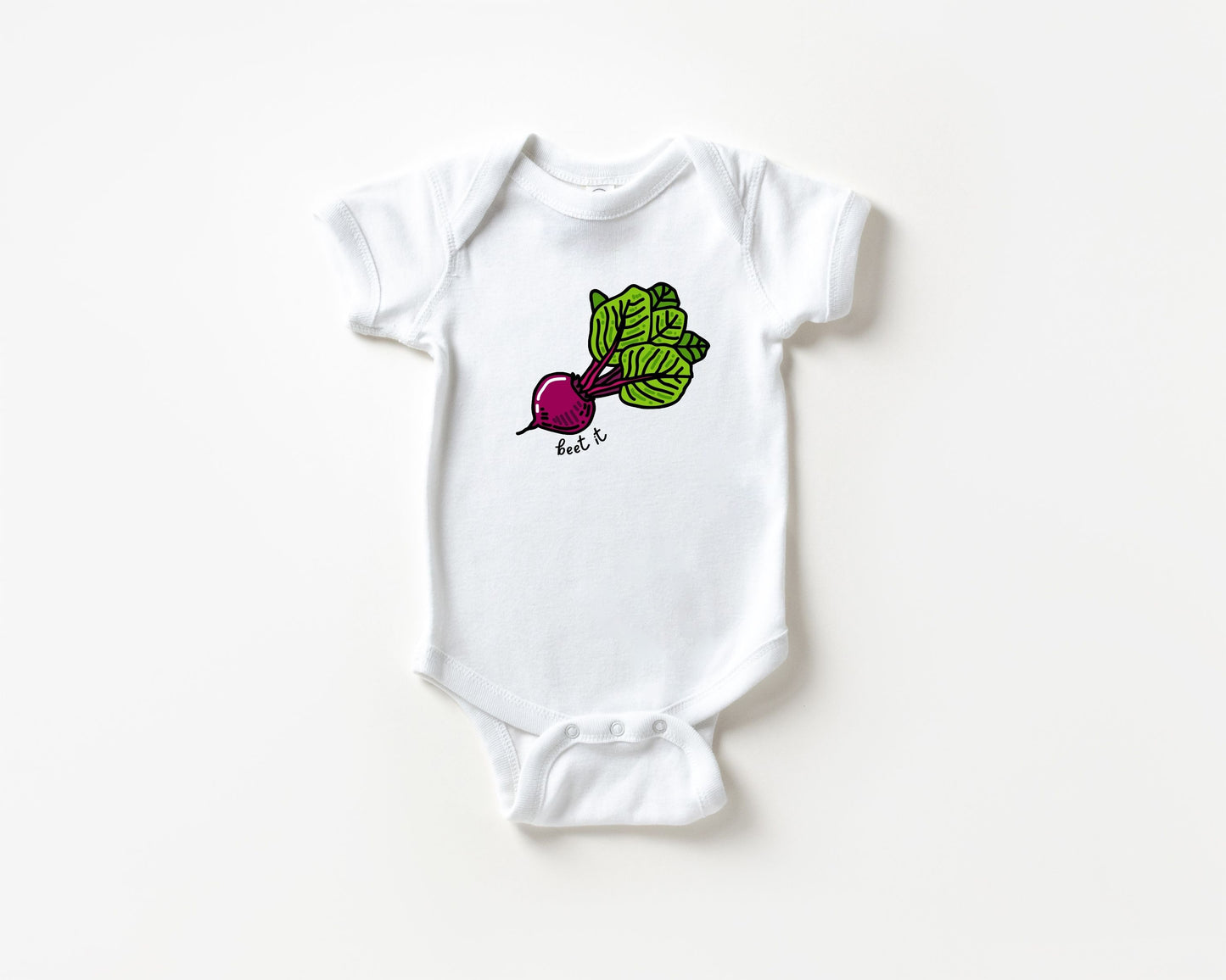Beet It Baby Bodysuit
