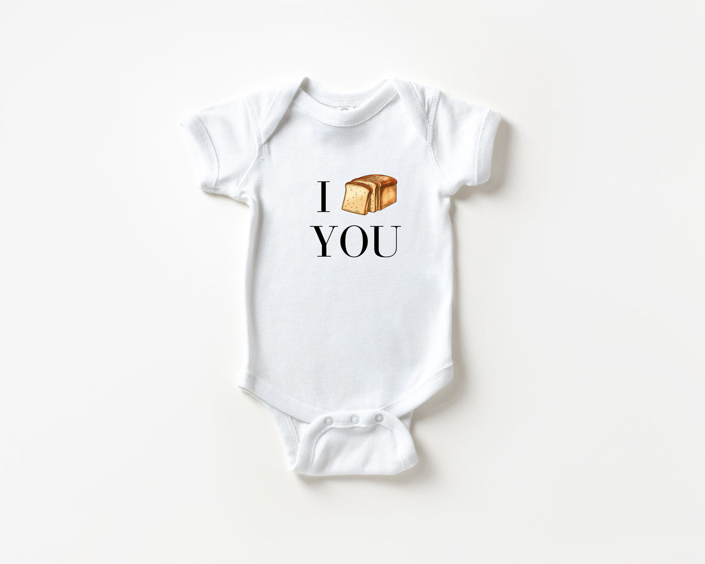 I Loaf You Baby Bodysuit