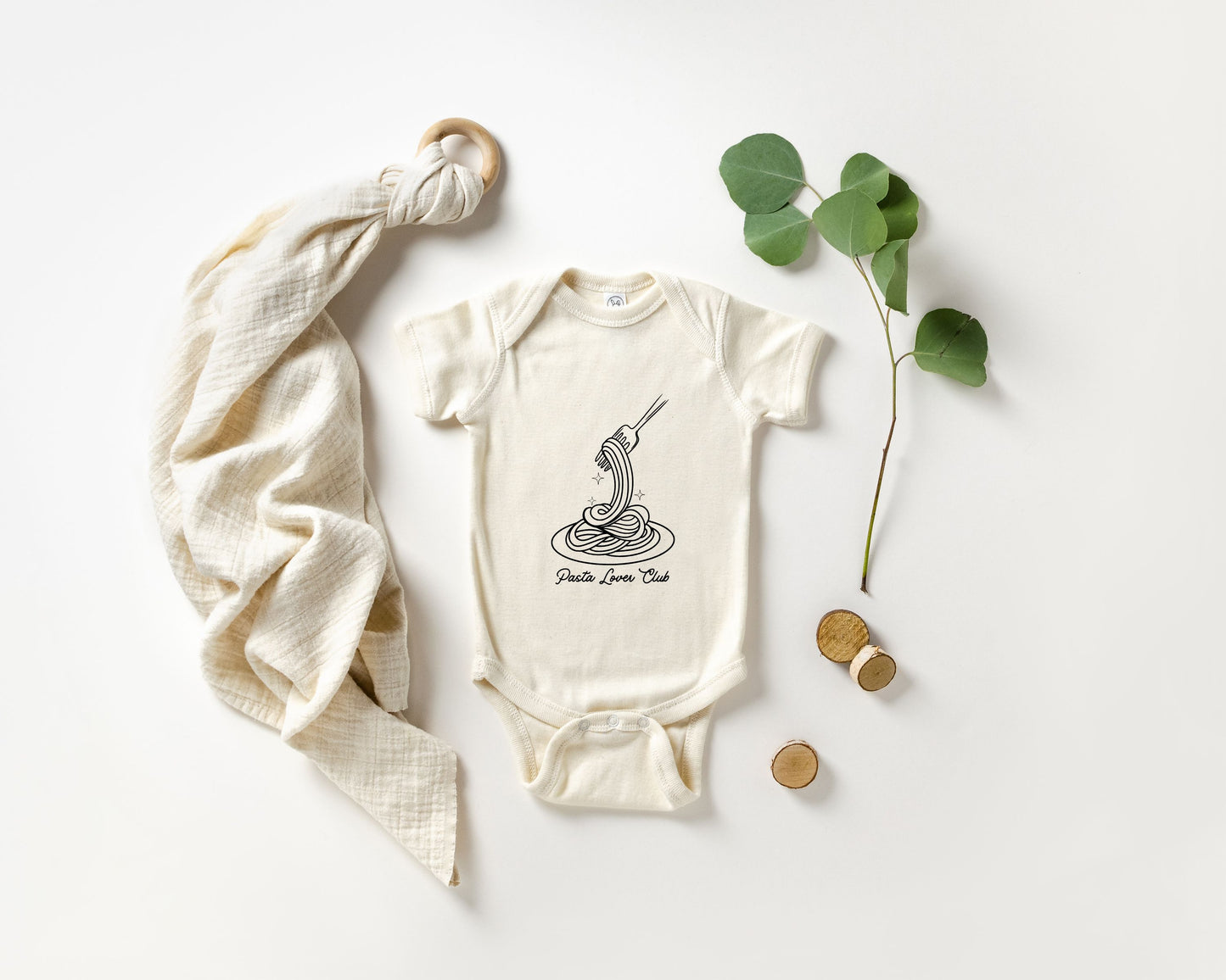 Pasta Lover Club Baby Bodysuit