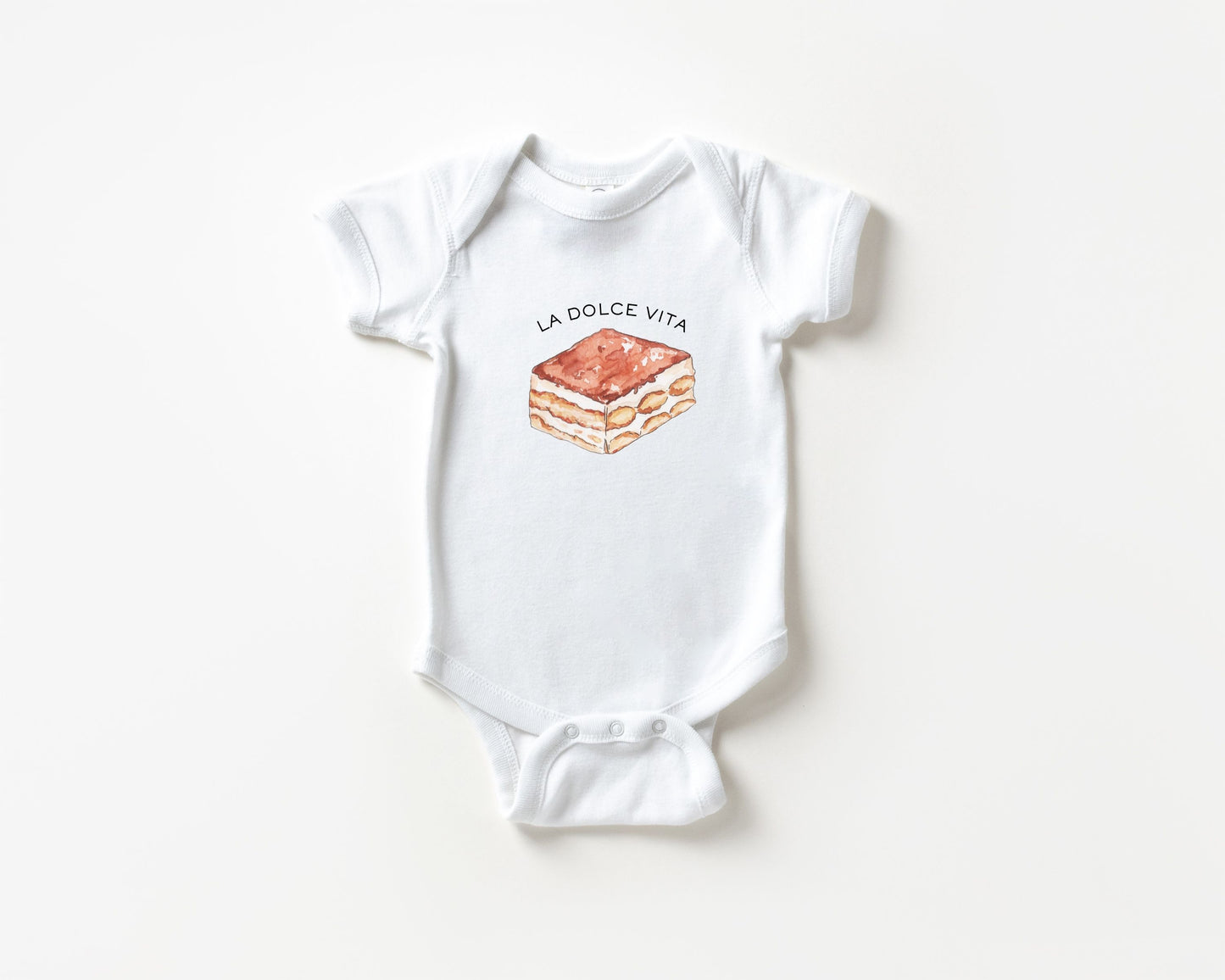 La Dolce Vita Tiramisu Baby Bodysuit