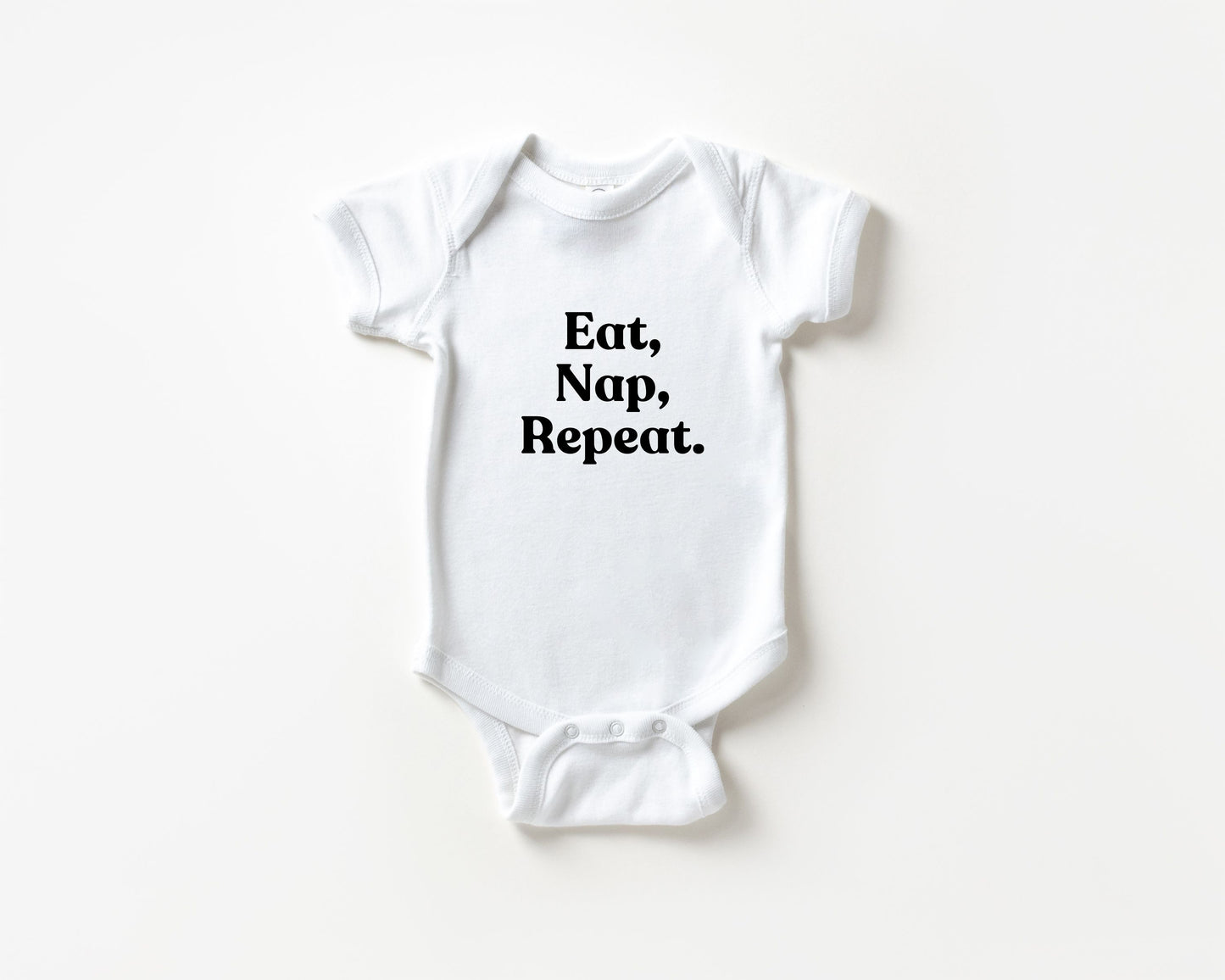 Eat, Nap, Repeat Baby Bodysuit