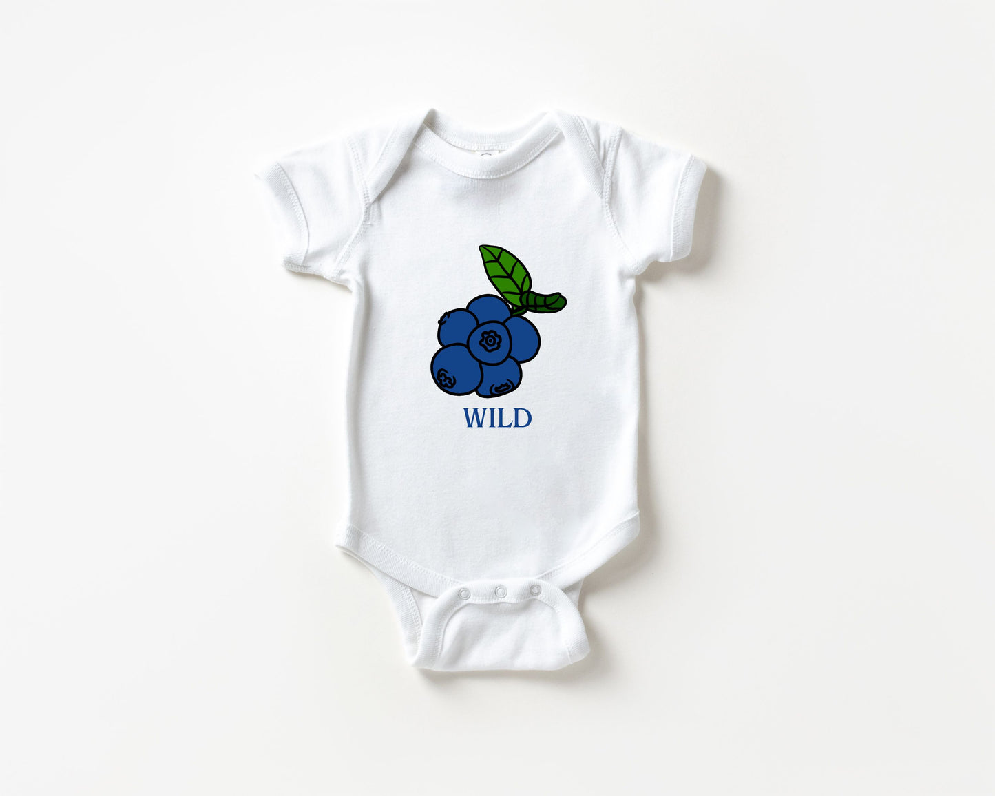 Wild Blueberry Baby Bodysuit