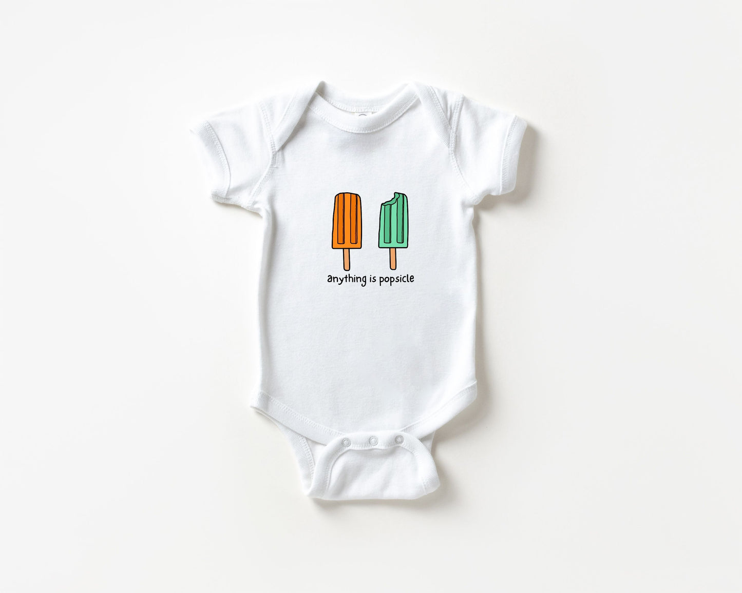 Anything is Popsicle Baby Bodysuit