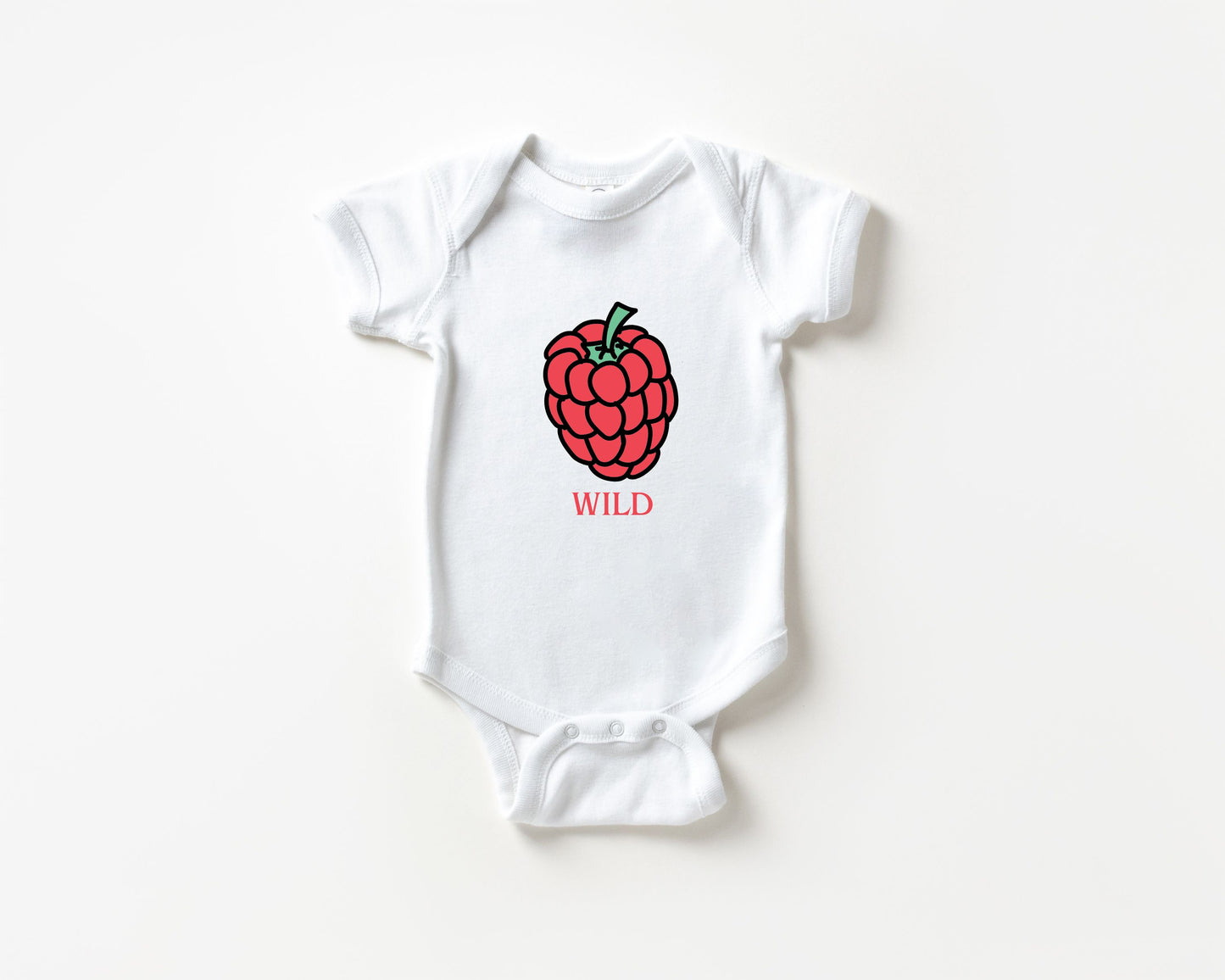 Wild Raspberry Baby Bodysuit