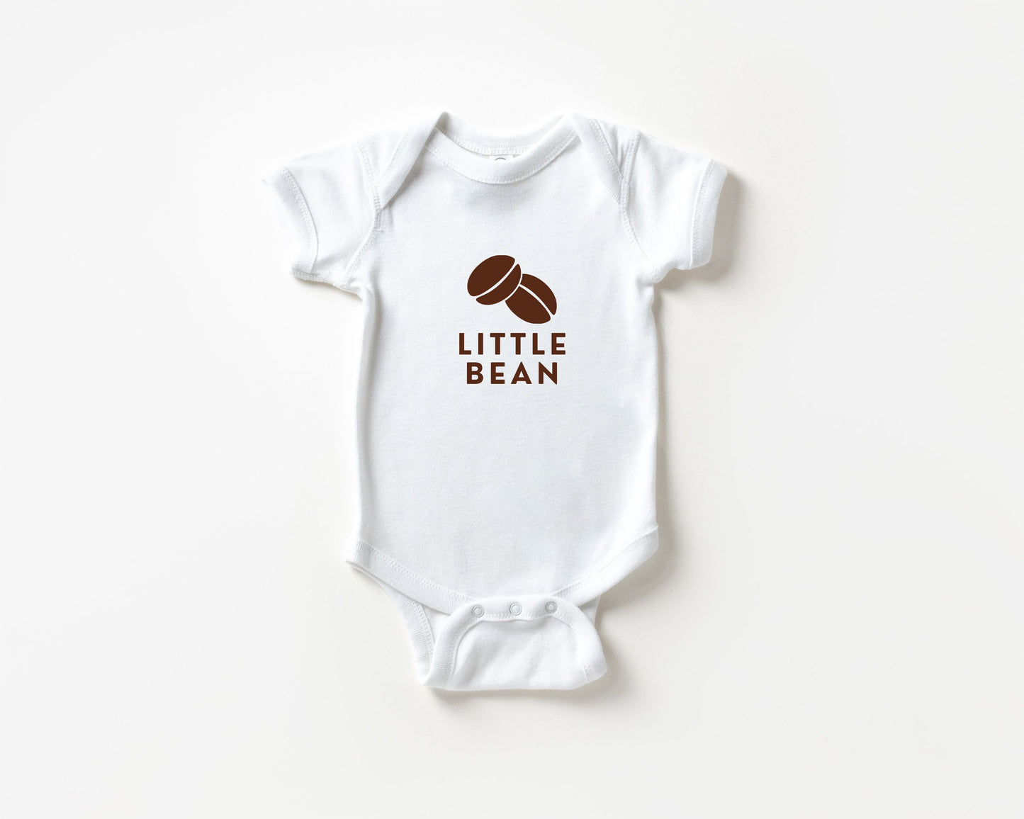 Little Bean Coffee Baby Bodysuit