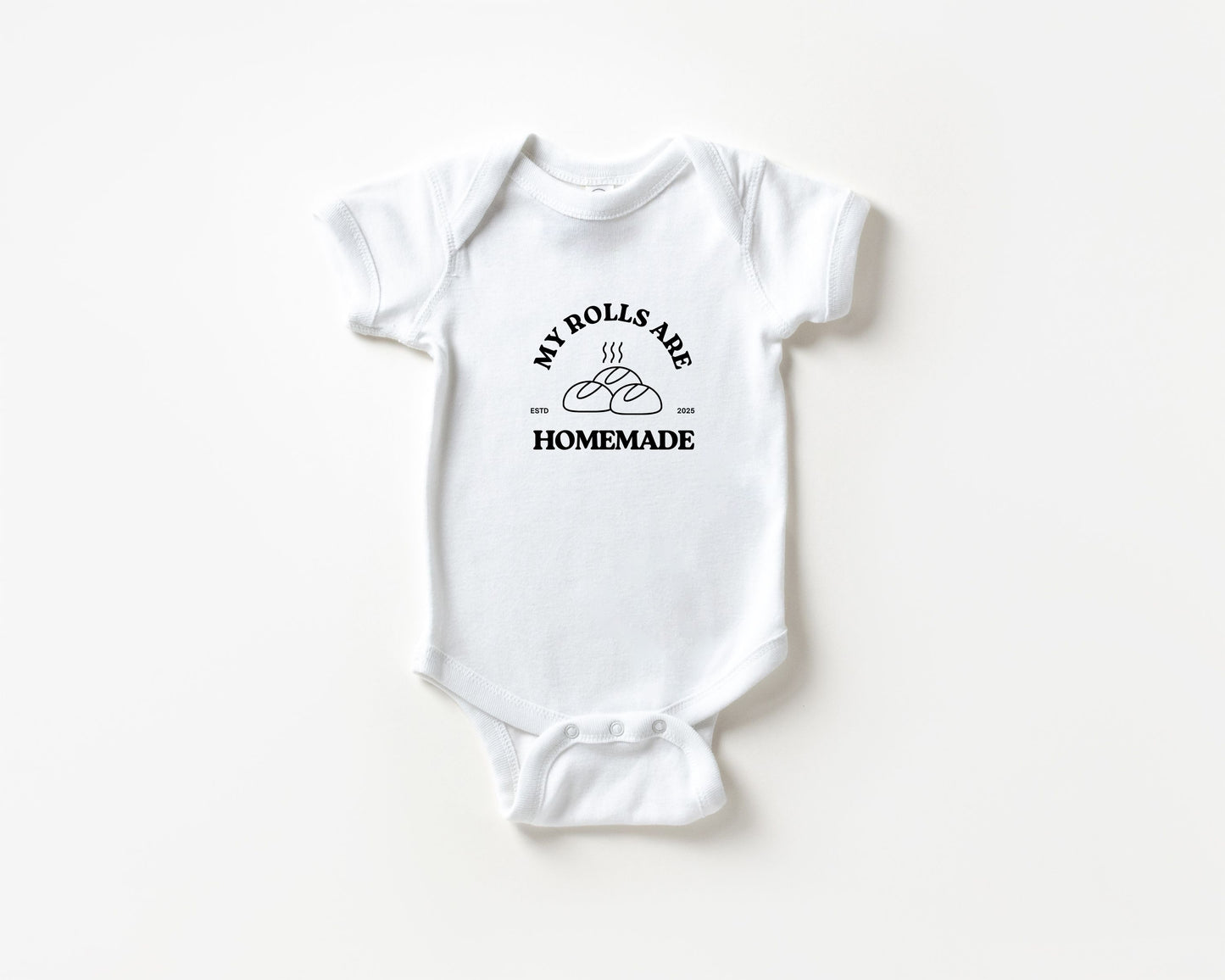 My Rolls Are Homemade Baby Bodysuit