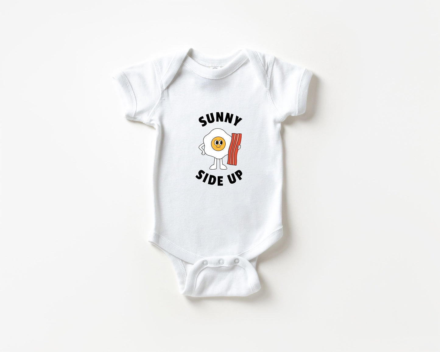 Sunny Side Up Eggs & Bacon Baby Bodysuit