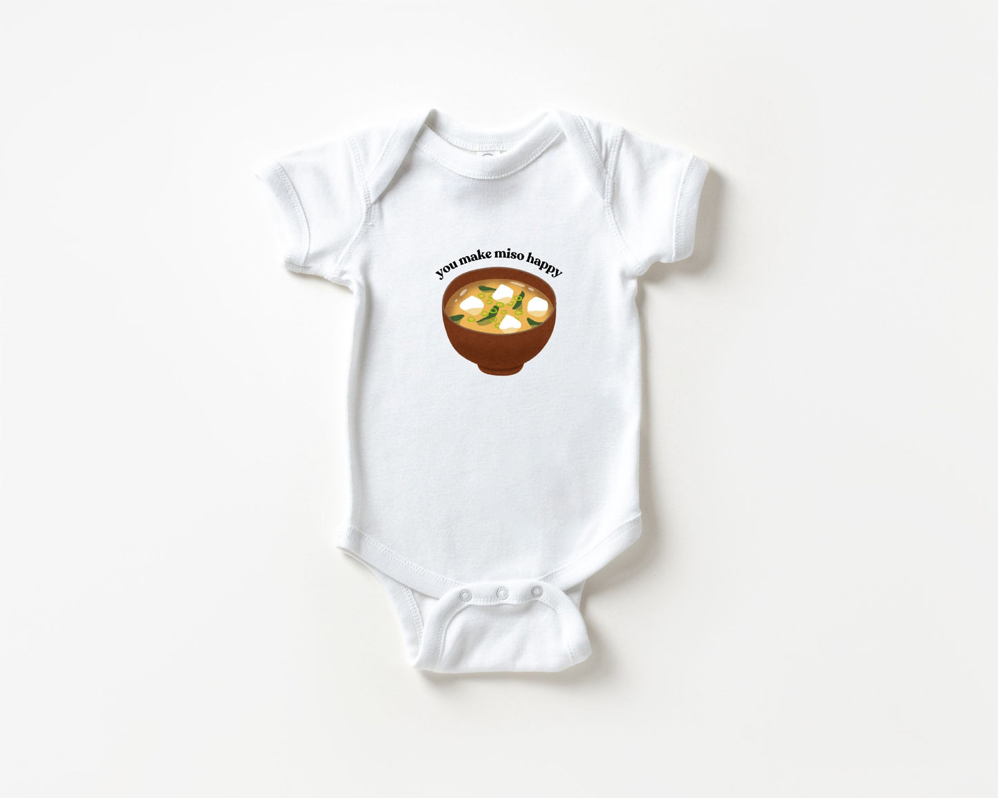 You Make Miso Happy Baby Bodysuit