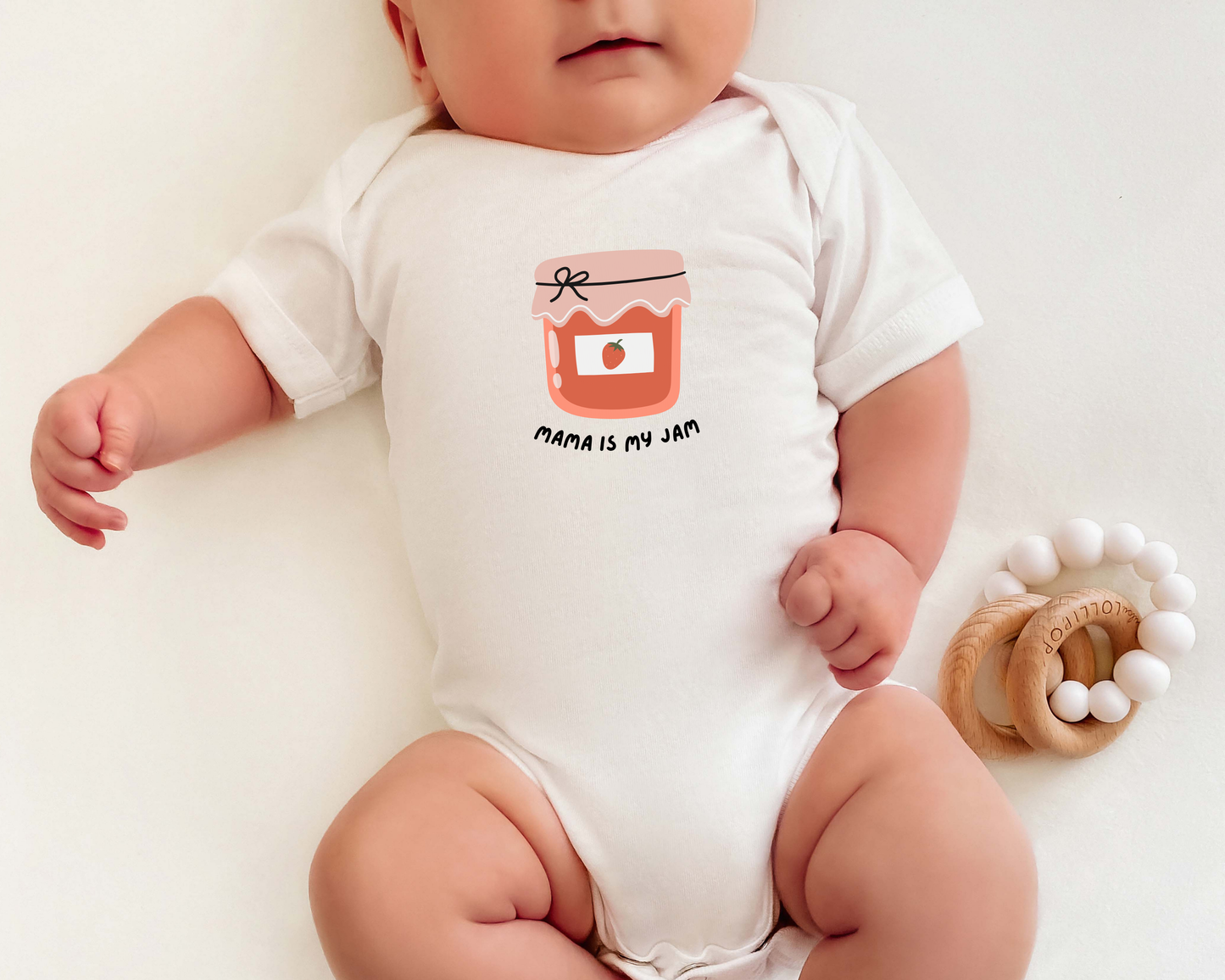 Mama Is My Jam Baby Bodysuit