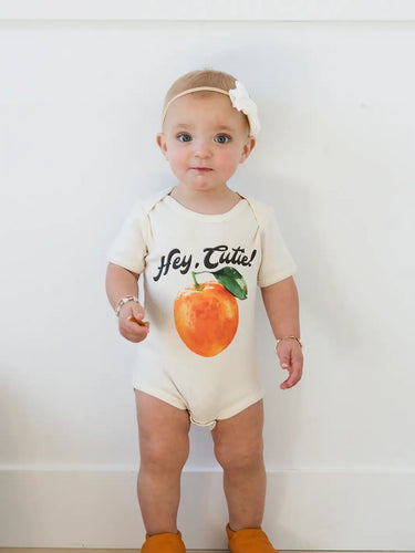 Hey Cutie Organic Baby Bodysuit