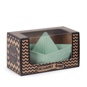 Origami Boat Bath Toy, Mint