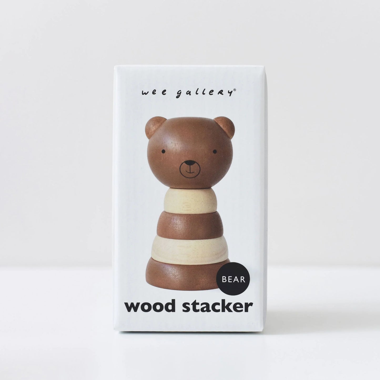 Wood Stacker Bear Toy