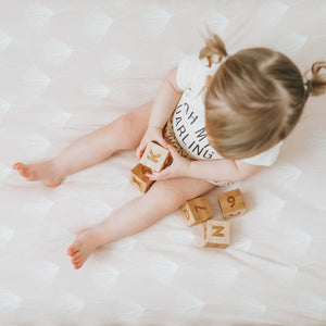 Toddler Wooden ABC Blocks