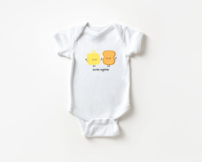 Butter Together Baby Bodysuit
