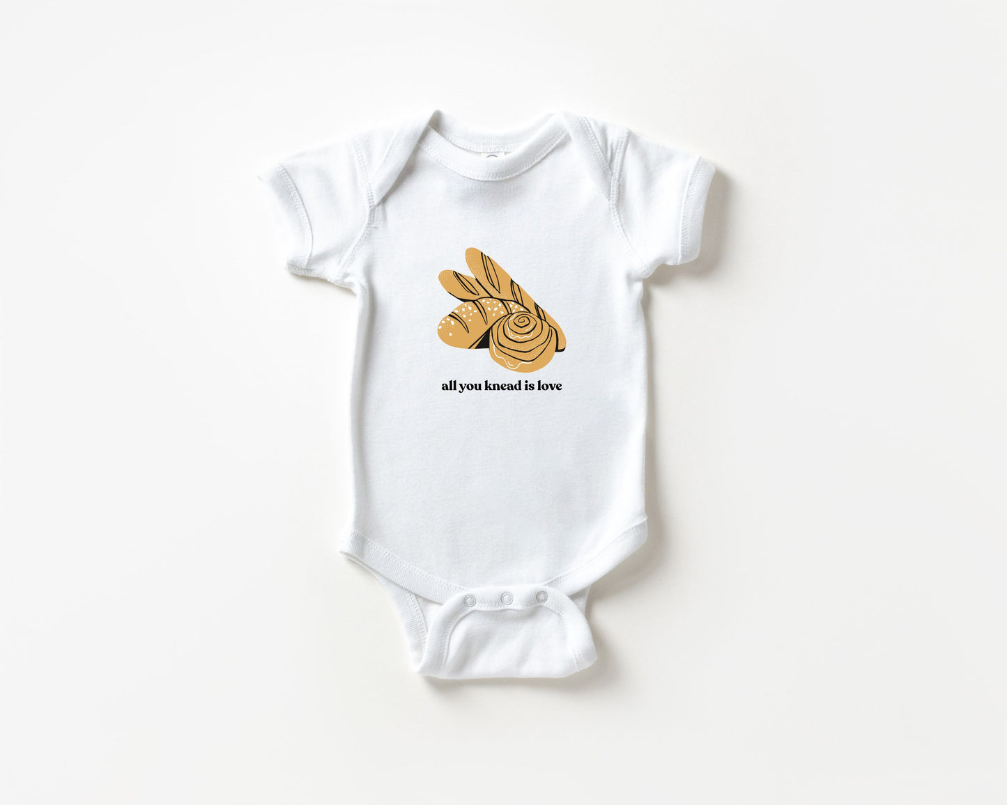 All You Knead Is Love Bread Baby Bodysuit