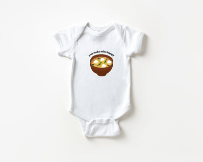 You Make Miso Happy Baby Bodysuit