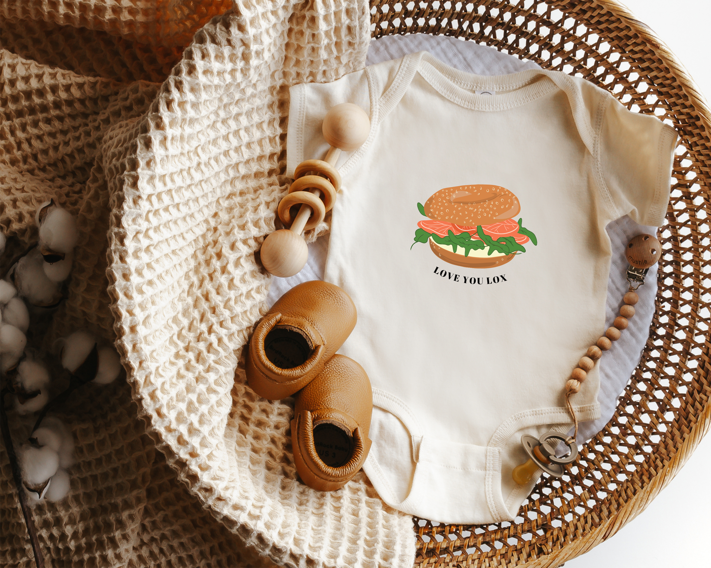 Love You Lox Baby Bodysuit