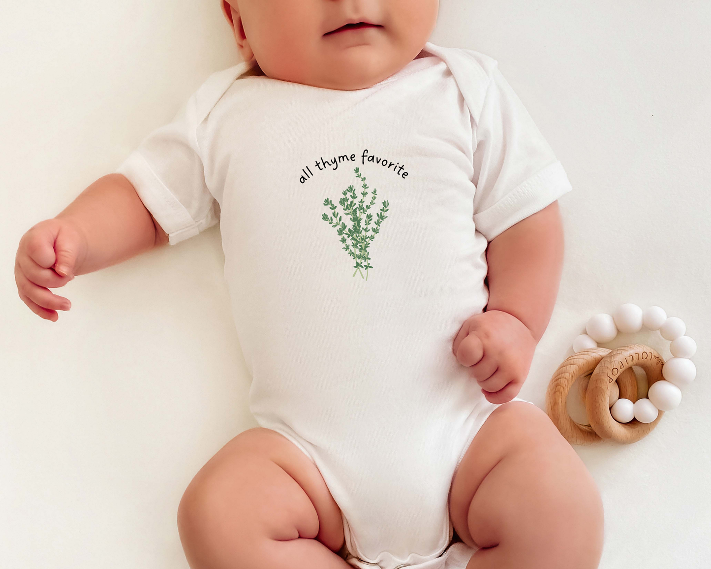 All Thyme Favorite Baby Onesie