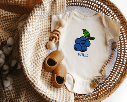 Wild Blueberry Baby Bodysuit