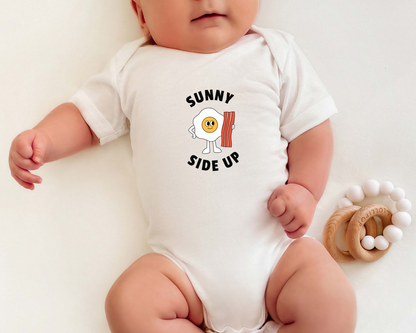 Sunny Side Up Eggs & Bacon Baby Bodysuit