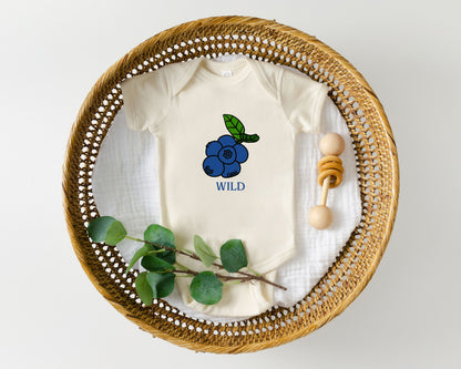 Wild Blueberry Baby Bodysuit
