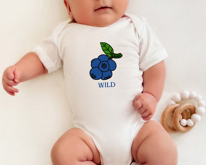 Wild Blueberry Baby Bodysuit