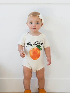 Hey Cutie Organic Baby Bodysuit