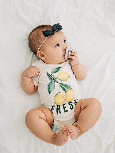 Lemon Fresh Organic Baby Bodysuit