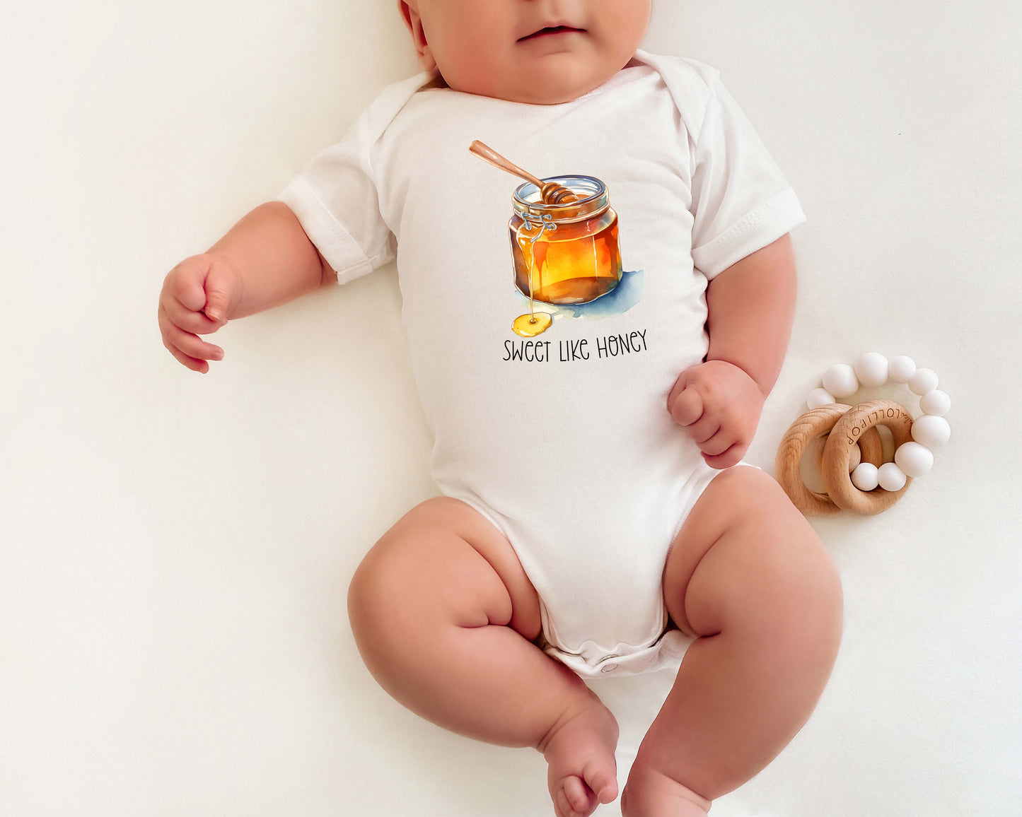 Sweet Like Honey Baby Bodysuit