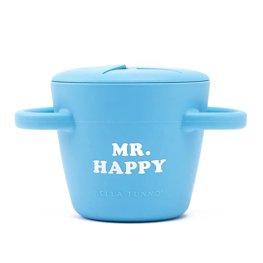 Mr. Happy Silicone Snack Container