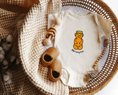 Little Honey Bear Baby Bodysuit