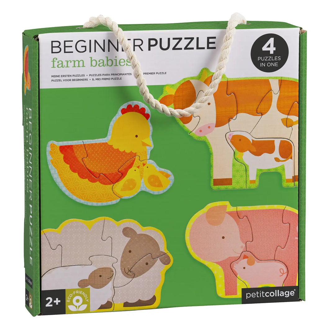 Farm Babies Beginner Puzzle Set
