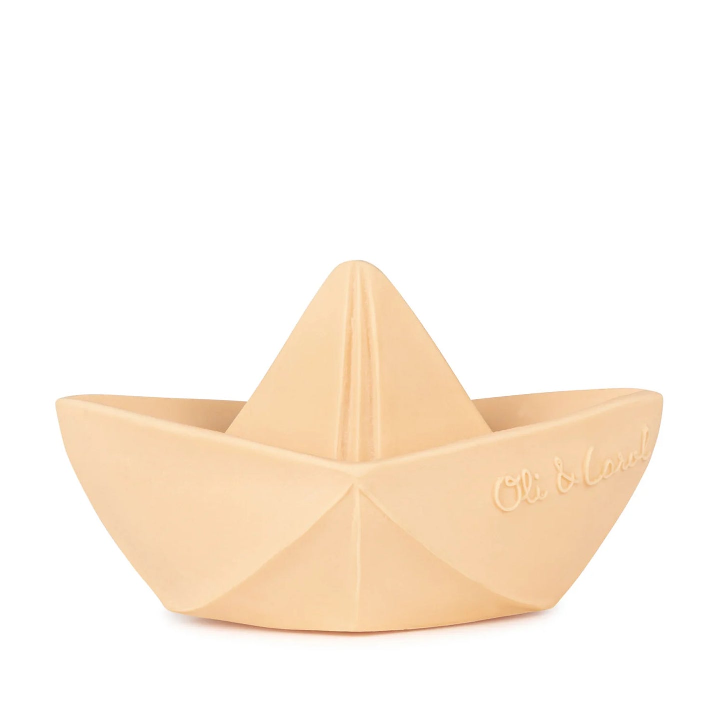 Origami Boat Bath Toy, Nude