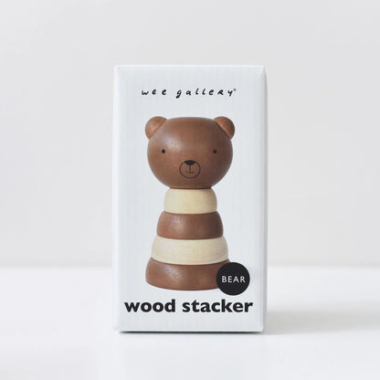 Wood Stacker Bear Toy