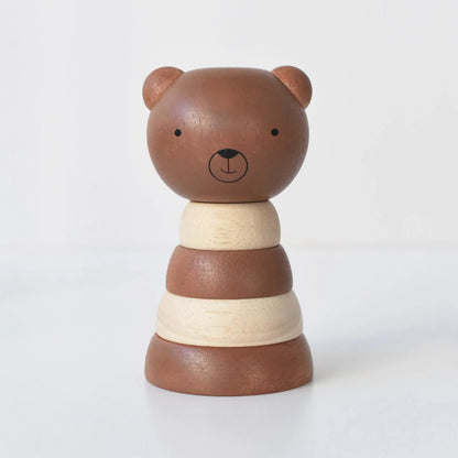 Wood Stacker Bear Toy