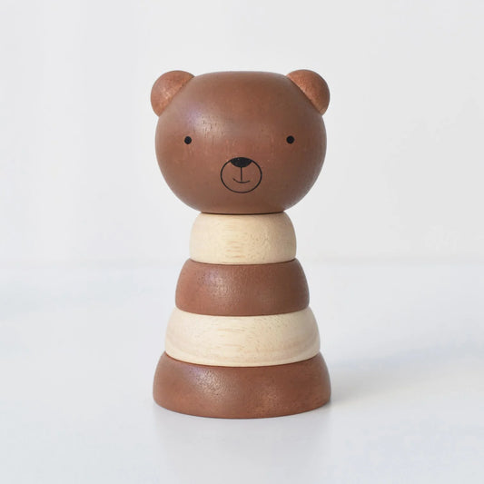 Wood Stacker Bear Toy