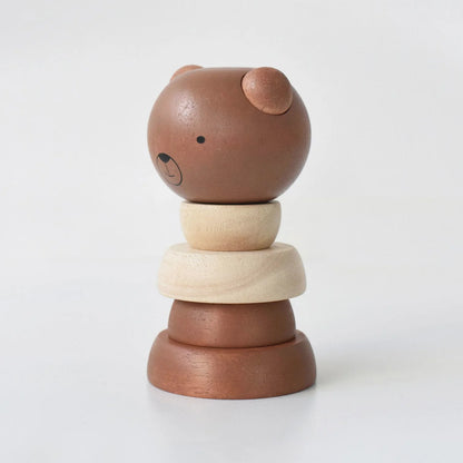 Wood Stacker Bear Toy