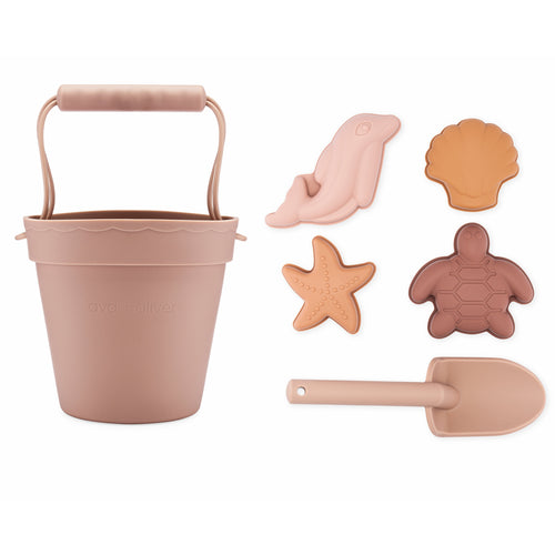 Kids Silicone Beach Toy Set | Pink
