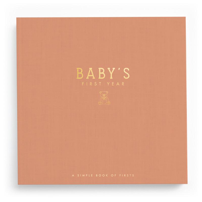 Teddy Bear Baby Memory Book