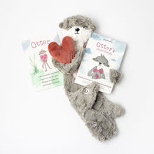 Load image into Gallery viewer, Pebble Otter Snuggler &amp; Book