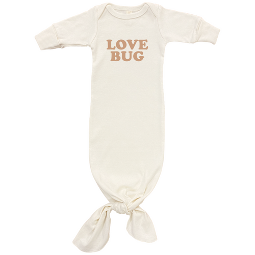 Love Bug Organic Knotted Gown