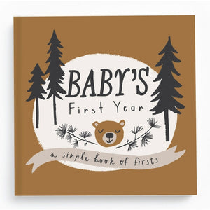 Little Camper Theme Baby's First Year Memory Book